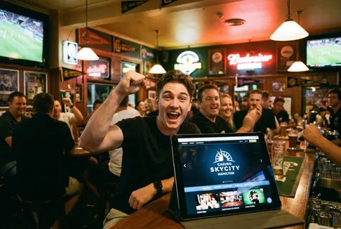 Casino SkyCity Hamilton: entering a promo code for rewards
